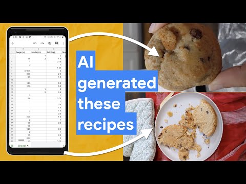 Can AI make a good baking recipe?