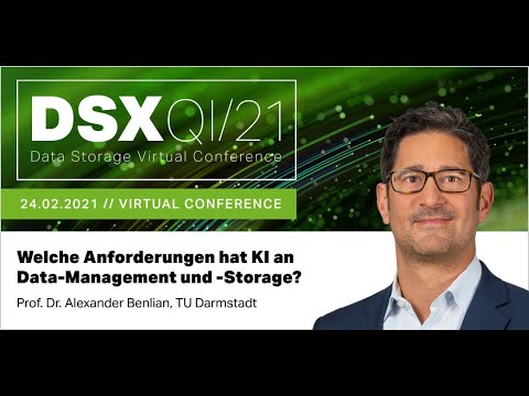 KEYNOTE (Prof. Dr. Alexander Benlian): Welche Anforderungen hat KI an Data-Management und -Storage?