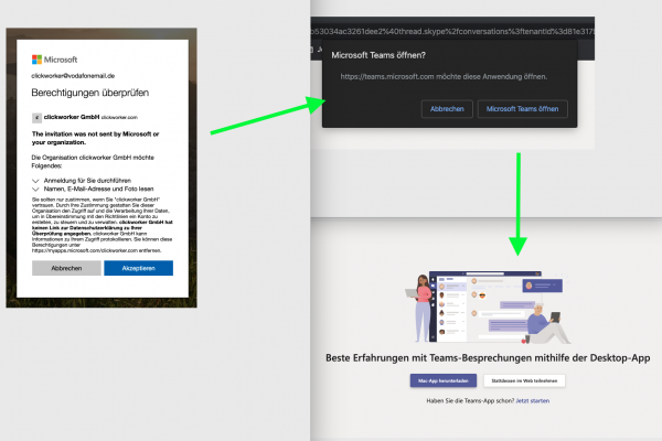 Permissions check