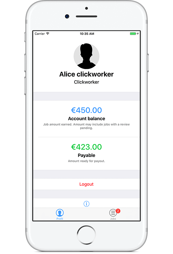 Clickworker Profile