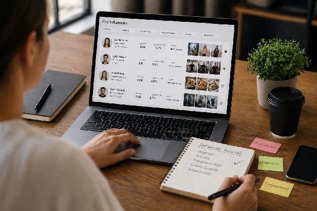 Influencer search Finding influencers